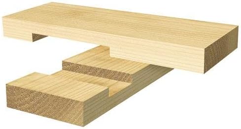 Trend CraftPro Fräser-Bit, gerade, 2-Nut, 1,27 cm Schaft, 12,7 mm Schnittdurchmesser und 68 mm Schni