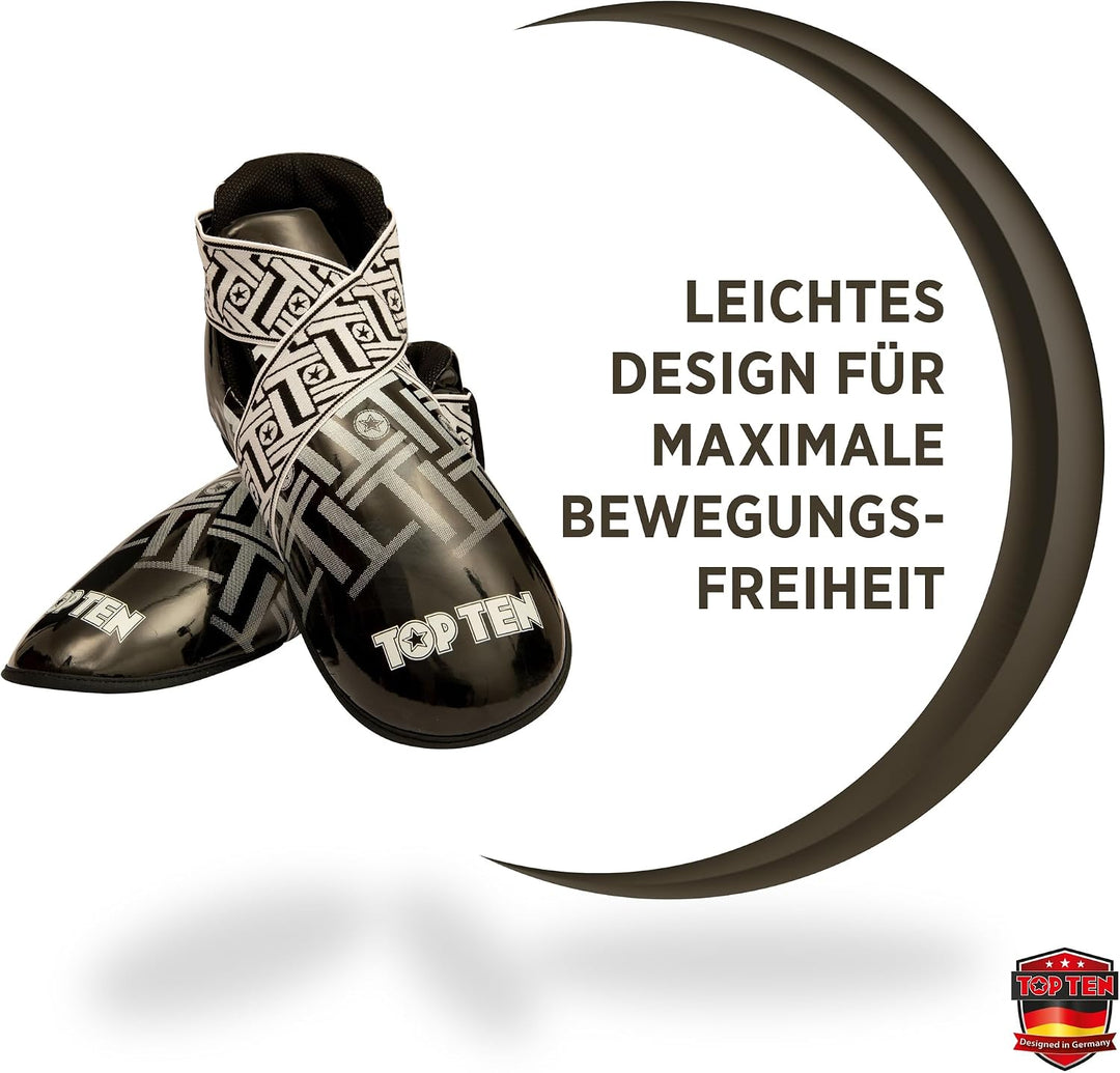 TopTen Fussschutz „Superlight Prism“ Schwarz S, Schwarz S