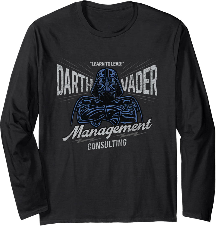 Star Wars Darth Vader Management Consulting Vintage Langarmshirt