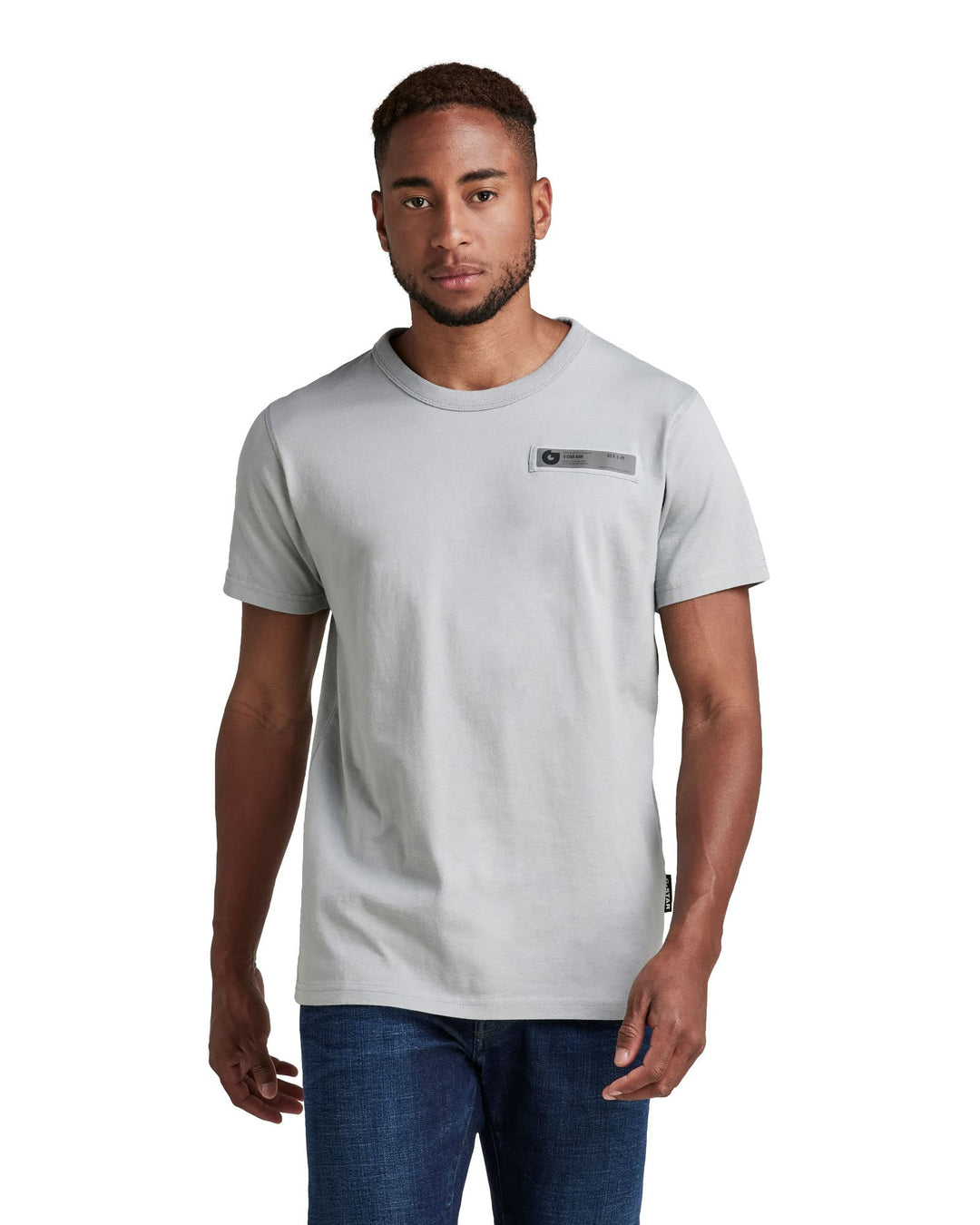 G-STAR Herren T-Shirts M Grau (Correct Grey D21332-c336-1238), M Grau (Correct Grey D21332-c336-1238