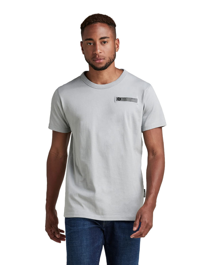 G-STAR Herren T-Shirts M Grau (Correct Grey D21332-c336-1238), M Grau (Correct Grey D21332-c336-1238