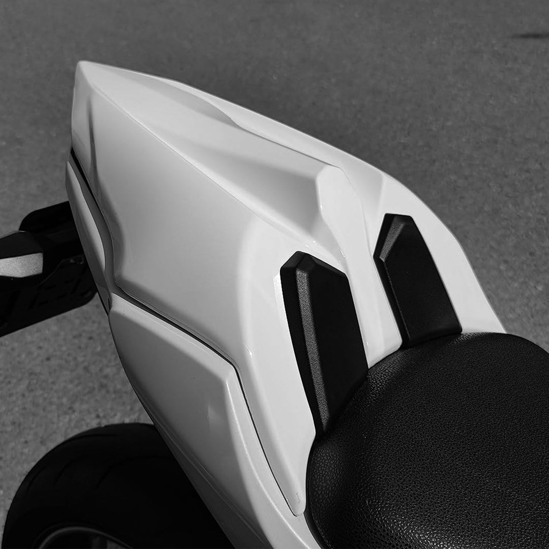 Midimttop Kompatibel mit Ka-wa-sa-ki Ninja650 Z650 Sitz Abdeckung Hinten Sozius Harte Solo Sitz Guge