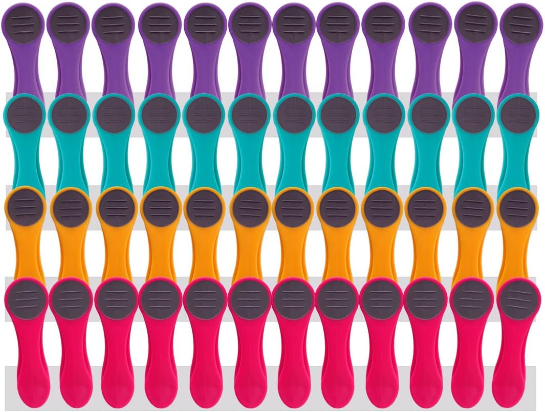 48 Wäscheklammern mit Federn aus Edelstahl Soft Grip Softgrip Soft Touch Softtouch und 1 Wäscheklamm