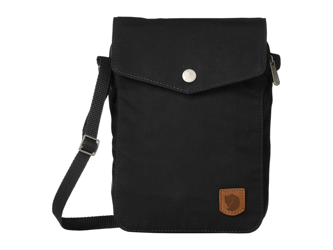 Fjällräven GREENLAND POCKET, schwarz(black (550)), Gr. -, 22 x 16 x 5 cm, 1 L, Schwarz
