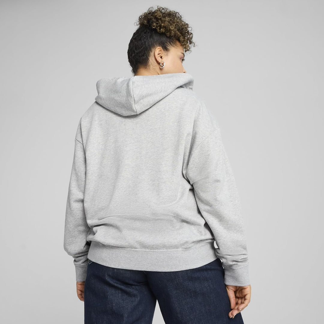 Puma Mädchen ESS Small No. 1 Logo Comfort Full-Zip Hoodie Tr Hooded Sweatshirt (1er Pack) S Light Gr