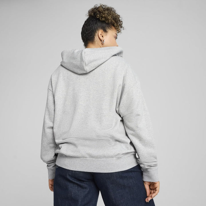 Puma Mädchen ESS Small No. 1 Logo Comfort Full-Zip Hoodie Tr Hooded Sweatshirt (1er Pack) S Light Gr