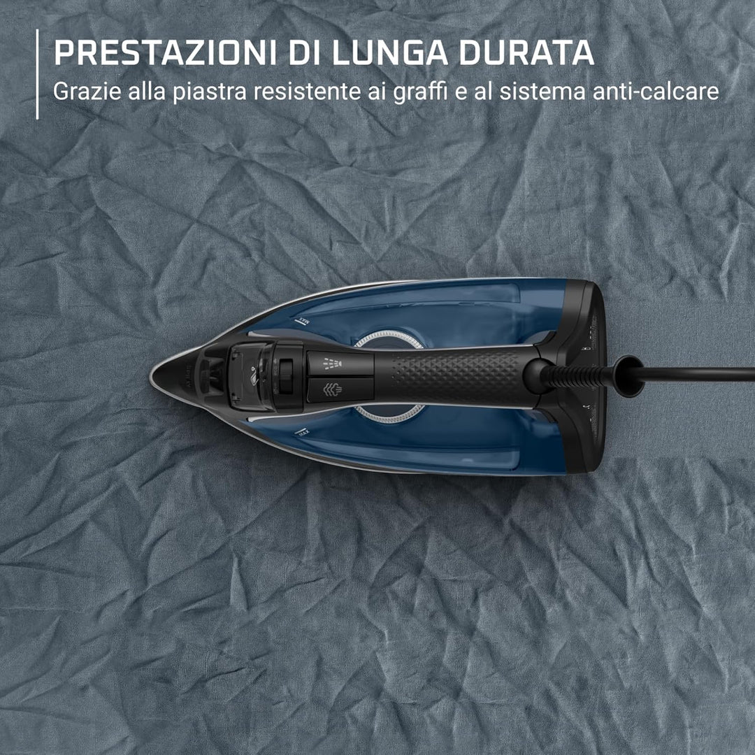 Rowenta Pro Master Bügeleisen, professionelle Ergebnisse, leistungsstarke Dampfverteilung, hochpräzi