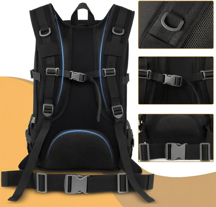 YOREPEK 50L Militär Rucksack, Gross Taktischer Rucksack, Wanderrucksack Herren Bundeswehr Outdoor Ar