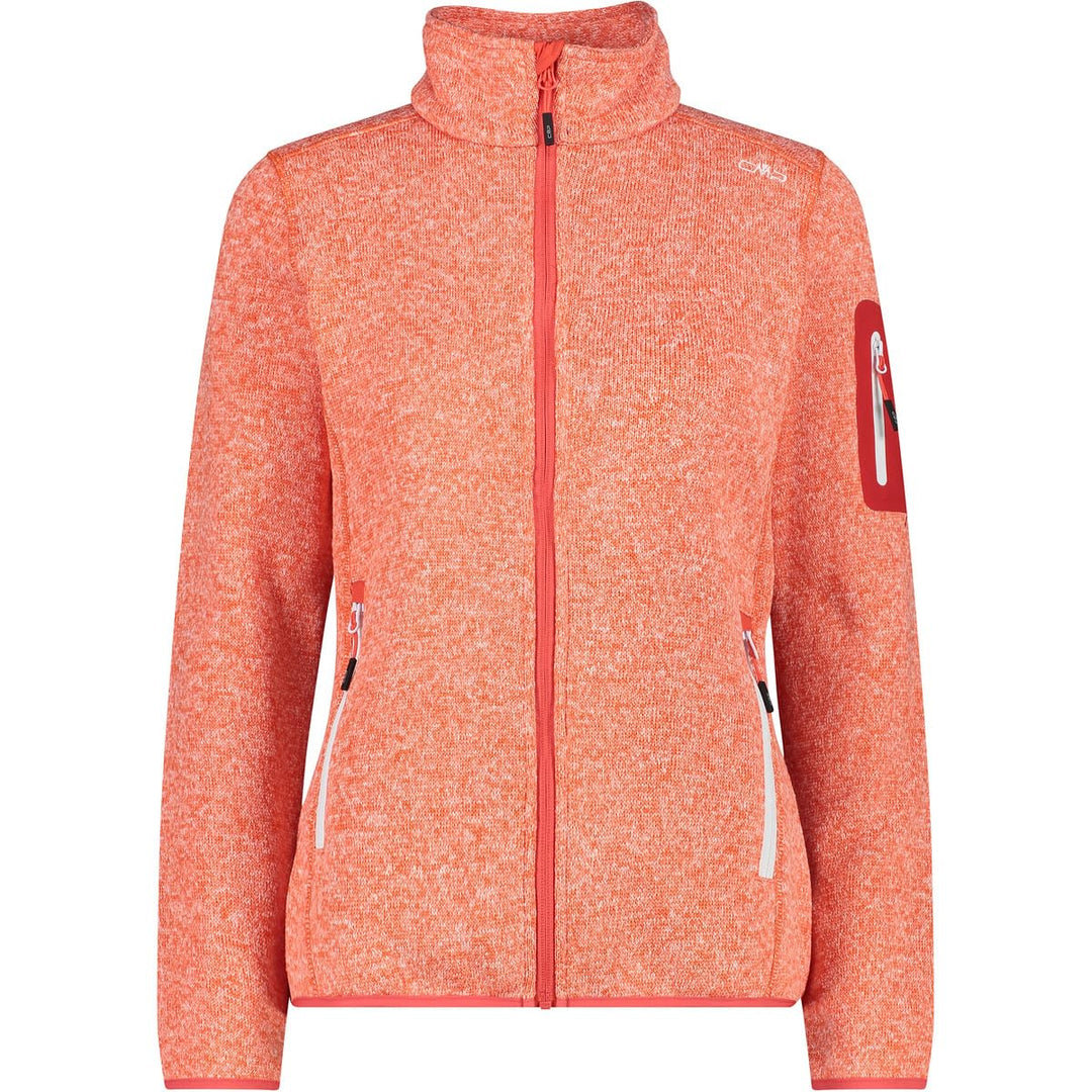 CMP Damen Fleecejacke Jacke 36 Campari-Weiss, 36 Campari-Weiss