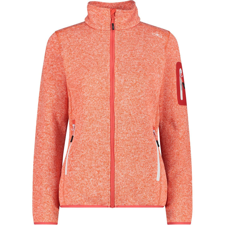 CMP Damen Fleecejacke Jacke 36 Campari-Weiss, 36 Campari-Weiss
