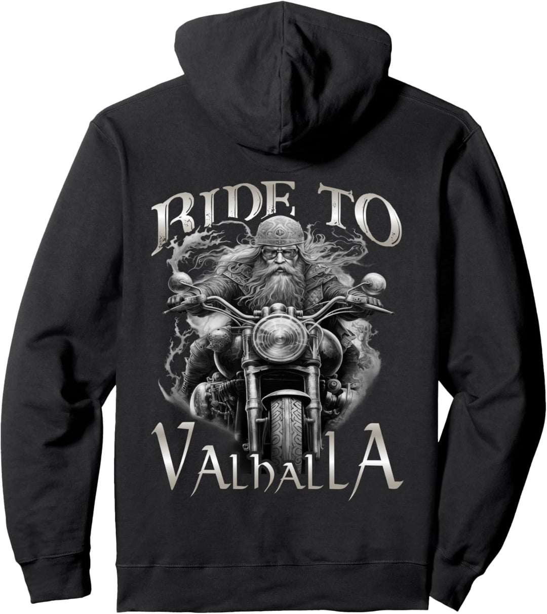 Biker - Wikinger Reiten Motorrad - Fahrt nach Walhalla Pullover Hoodie