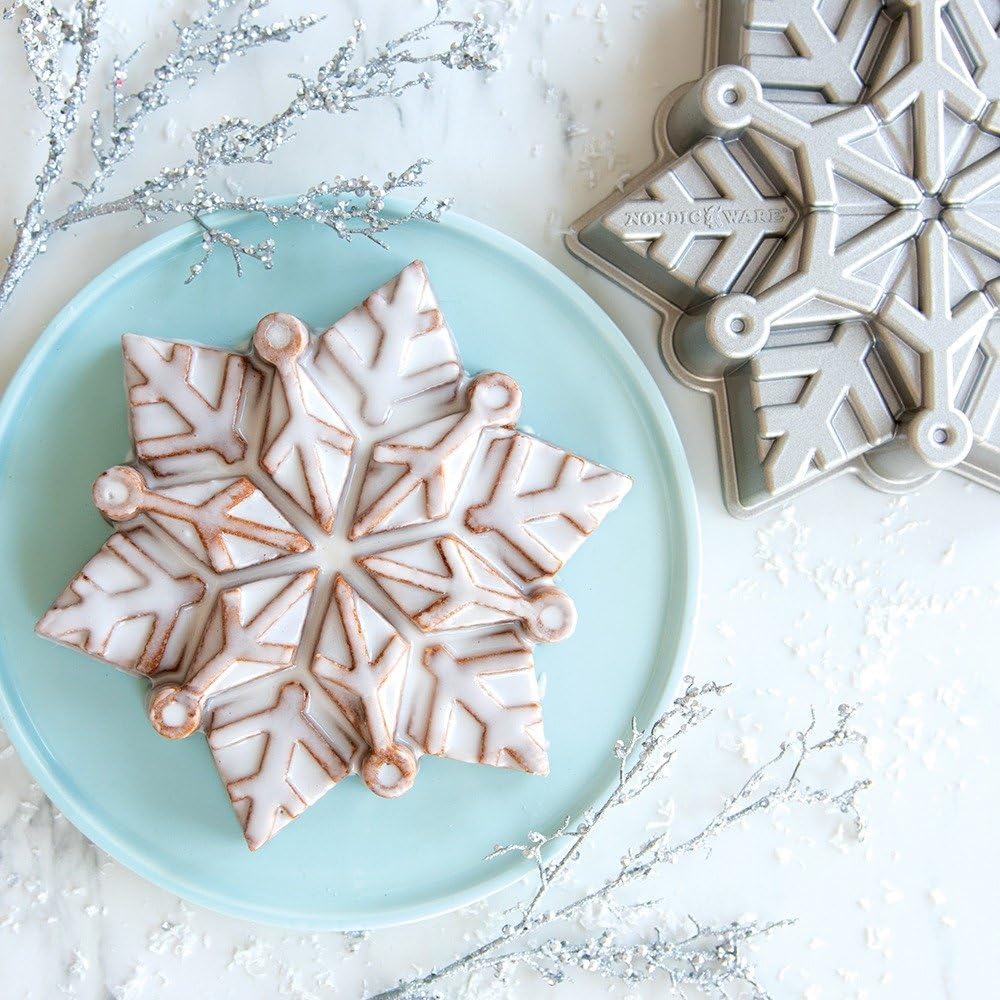 Nordic Ware Backform " Schneeflocke " Schneeflockenpfanne, Schneeflockenpfanne