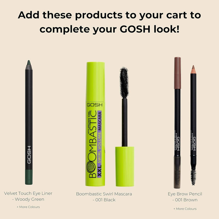 GOSH Eyedentity Lidschatten-Palette 003 BE HAPPY mit 9 perfekt abgestimmten Farben in Matt & Metalli