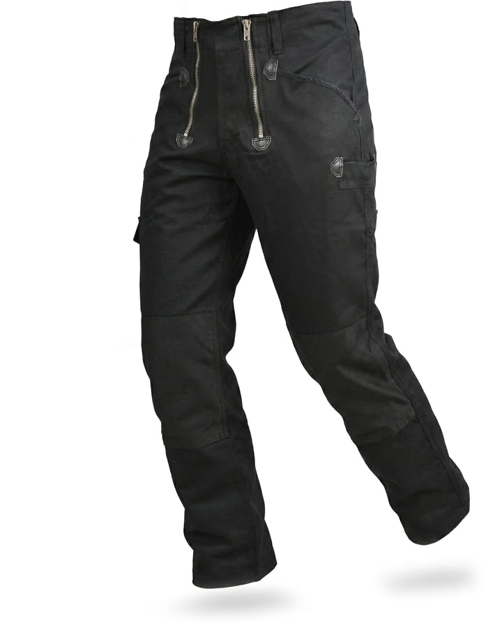 TMG Zunfthose Herren ohne Schlag – Dachdeckerhose aus 100% Baumwolle mit viel Stauraum, Zimmermannsh
