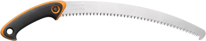 Fiskars Profi Handsäge für frisches Holz, Grobzahnung, Hochwertiges Stahl-Sägeblatt, Inklusive Aufbe