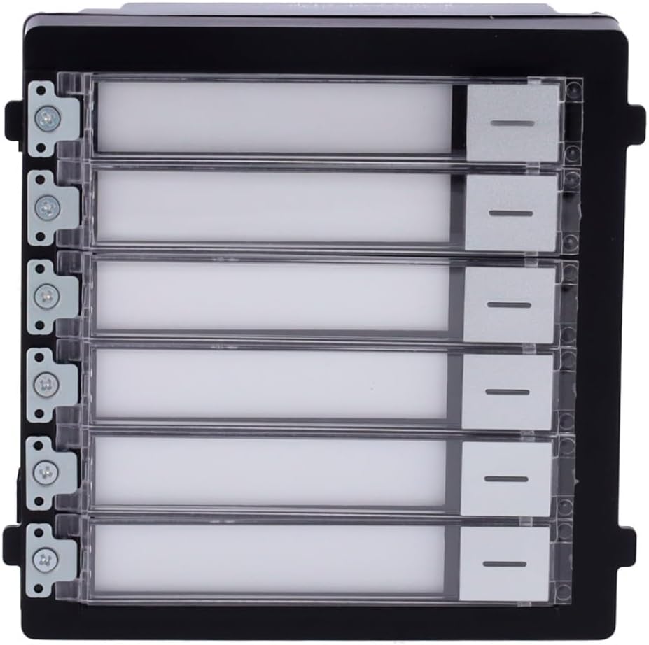 Hikvision Digital Technology DS-KD-KK Gegensprechanlage, Zubehör (Schwarz, Grau, Weiss, Hikvision, -