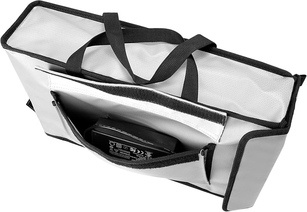 Akku Tasche Ebike Batterie Tasche Feuerfeste bis 2000°F Explosionsgeschützte Lipo Bag kompatibel mit