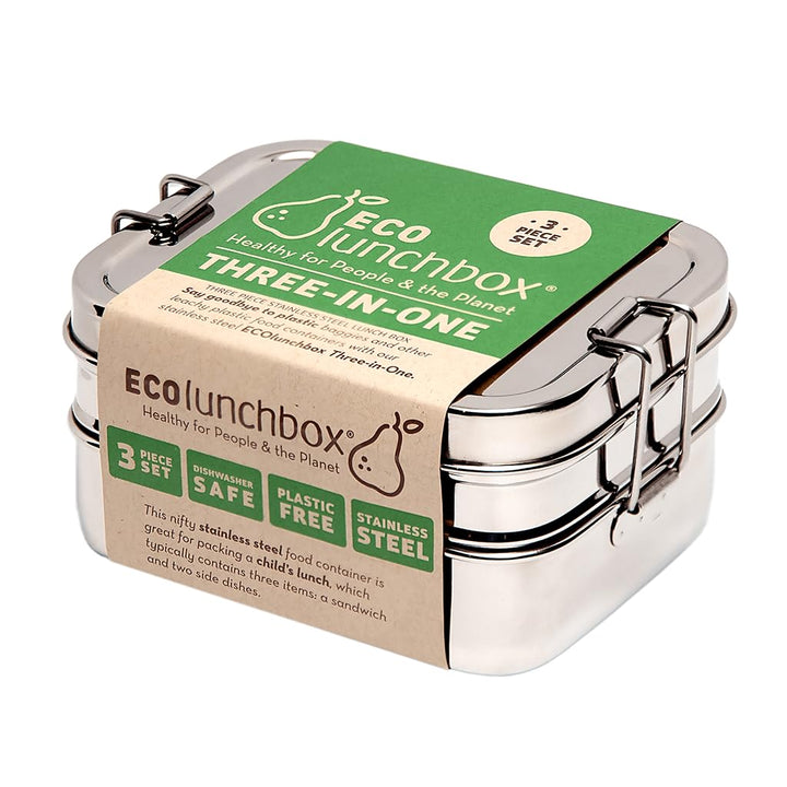 ECOlunchbox Brotdose Three in One regular, regular