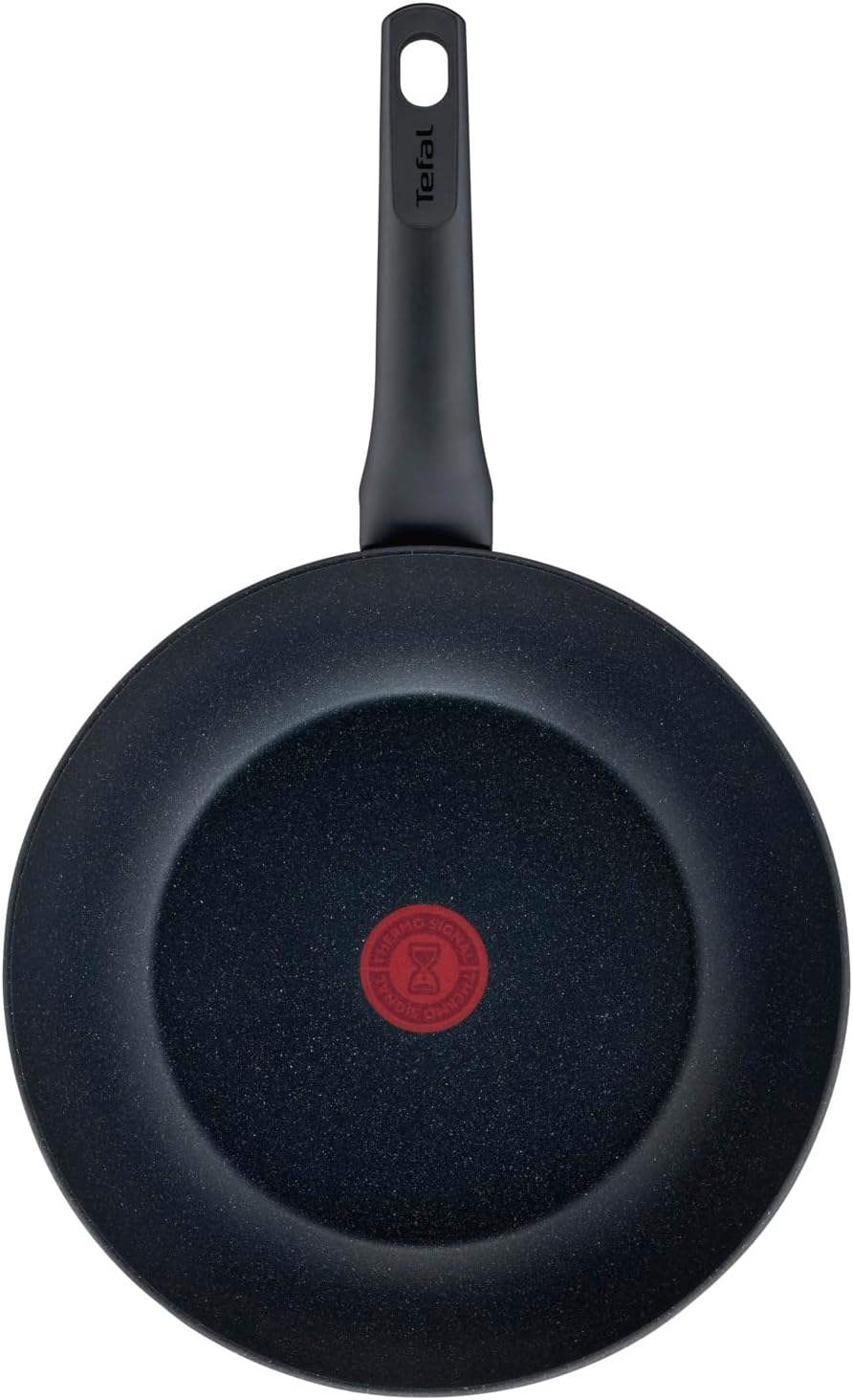 Tefal G28119 Black Stone Wokpfanne 28 cm | Mineralia+ Antihaftversiegelung | sicher | Thermo-Signal