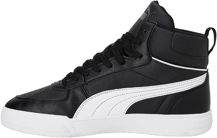 Puma Jungen Puma Caven 2.0 MidSneaker 44.5 EU Puma Black Puma White Puma Team Gold Ebony, 44.5 EU Pu
