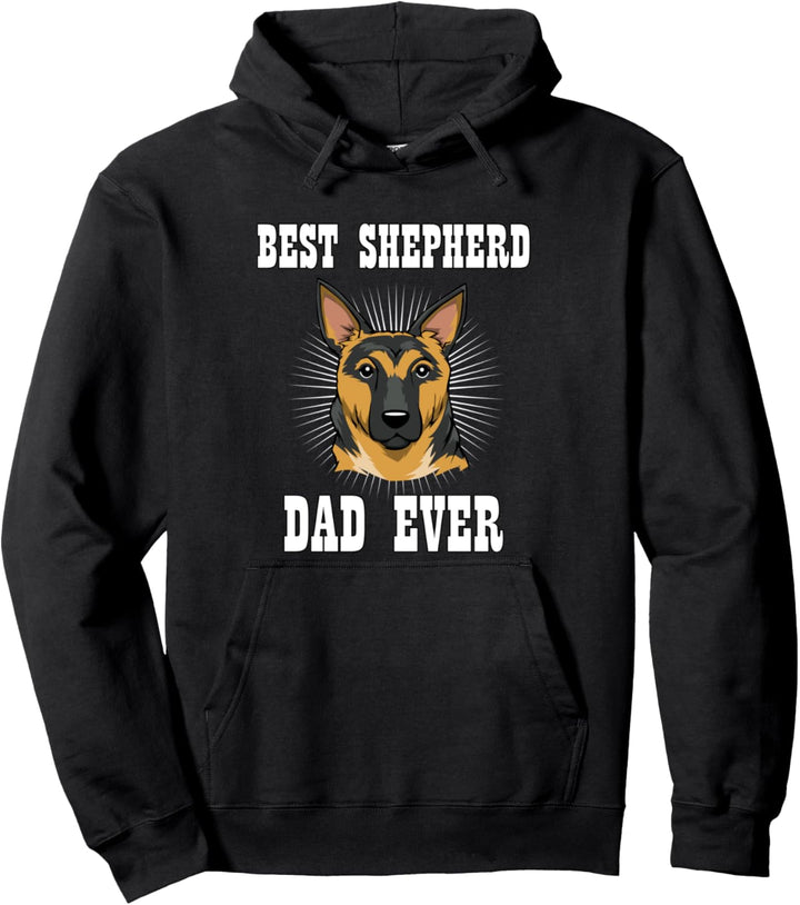 Hundepapa Schäferhund Hund Haustier Pullover Hoodie