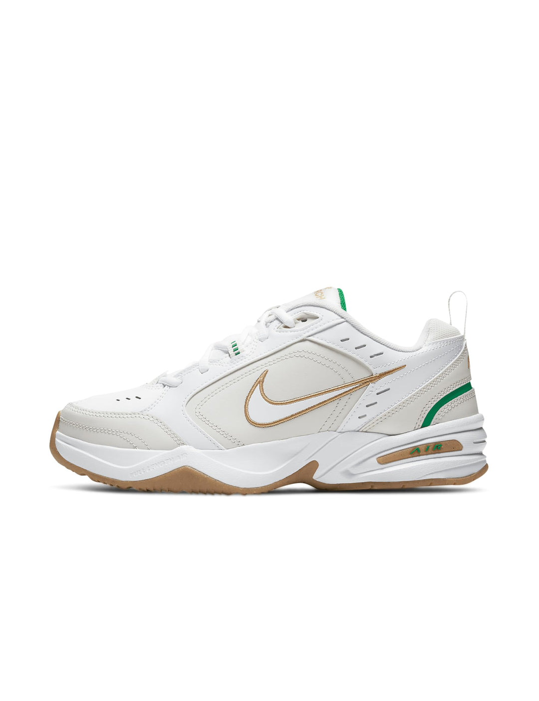 Nike Herren Air Monarch Iv Fitnessschuhe 40 EU White Metallic Gold Phantom Lucky Green, 40 EU White