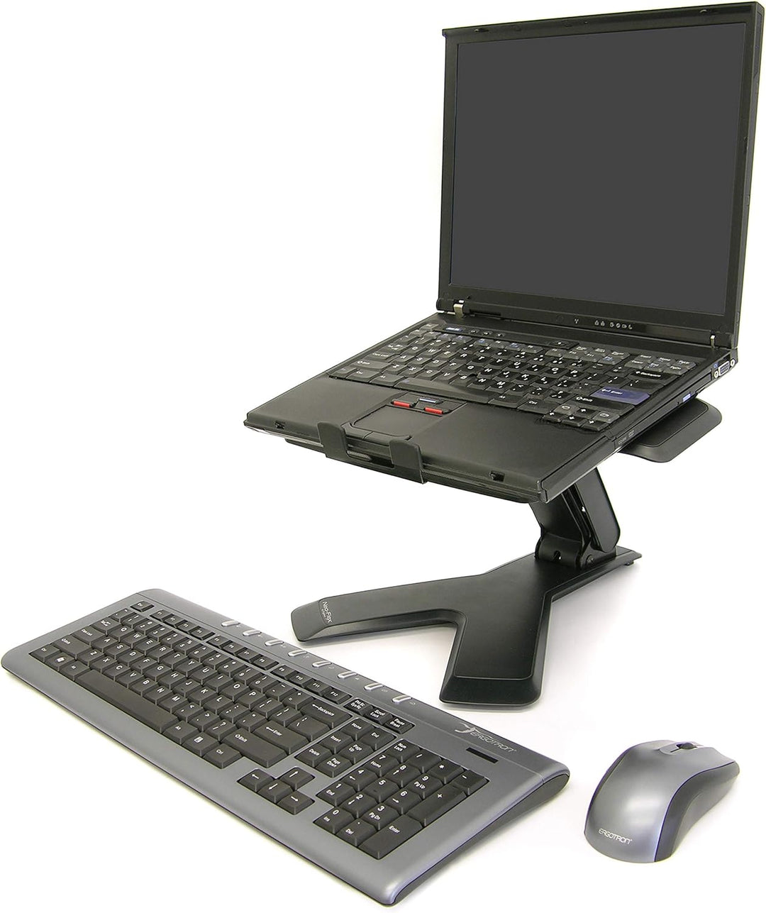 Neo-Flex® Notebookhalterung mit Lift Standfuss Schreibtisch, Schreibtisch