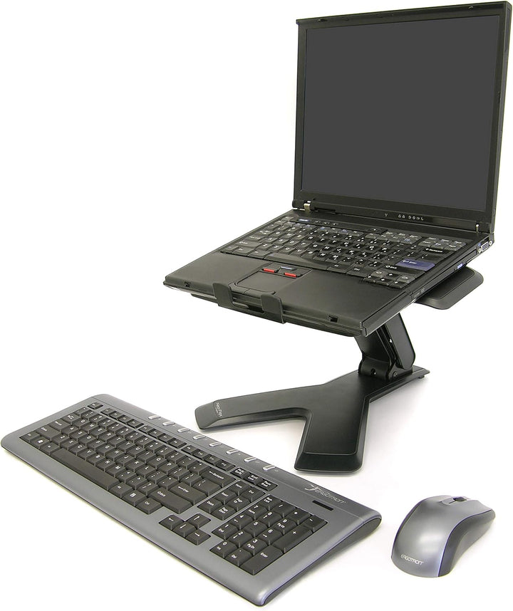 Neo-Flex® Notebookhalterung mit Lift Standfuss Schreibtisch, Schreibtisch