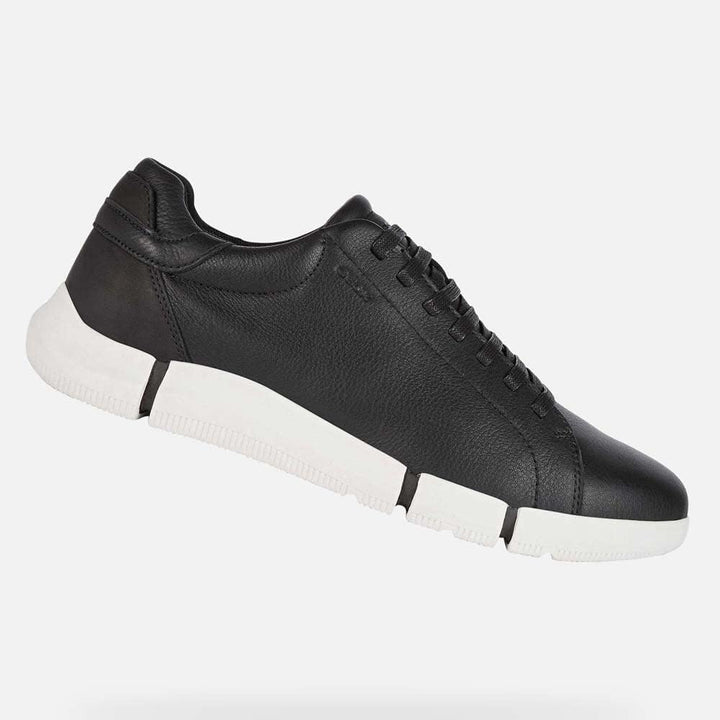 Geox Herren U Adacter ASneakers 38 EU Schwarz, 38 EU Schwarz