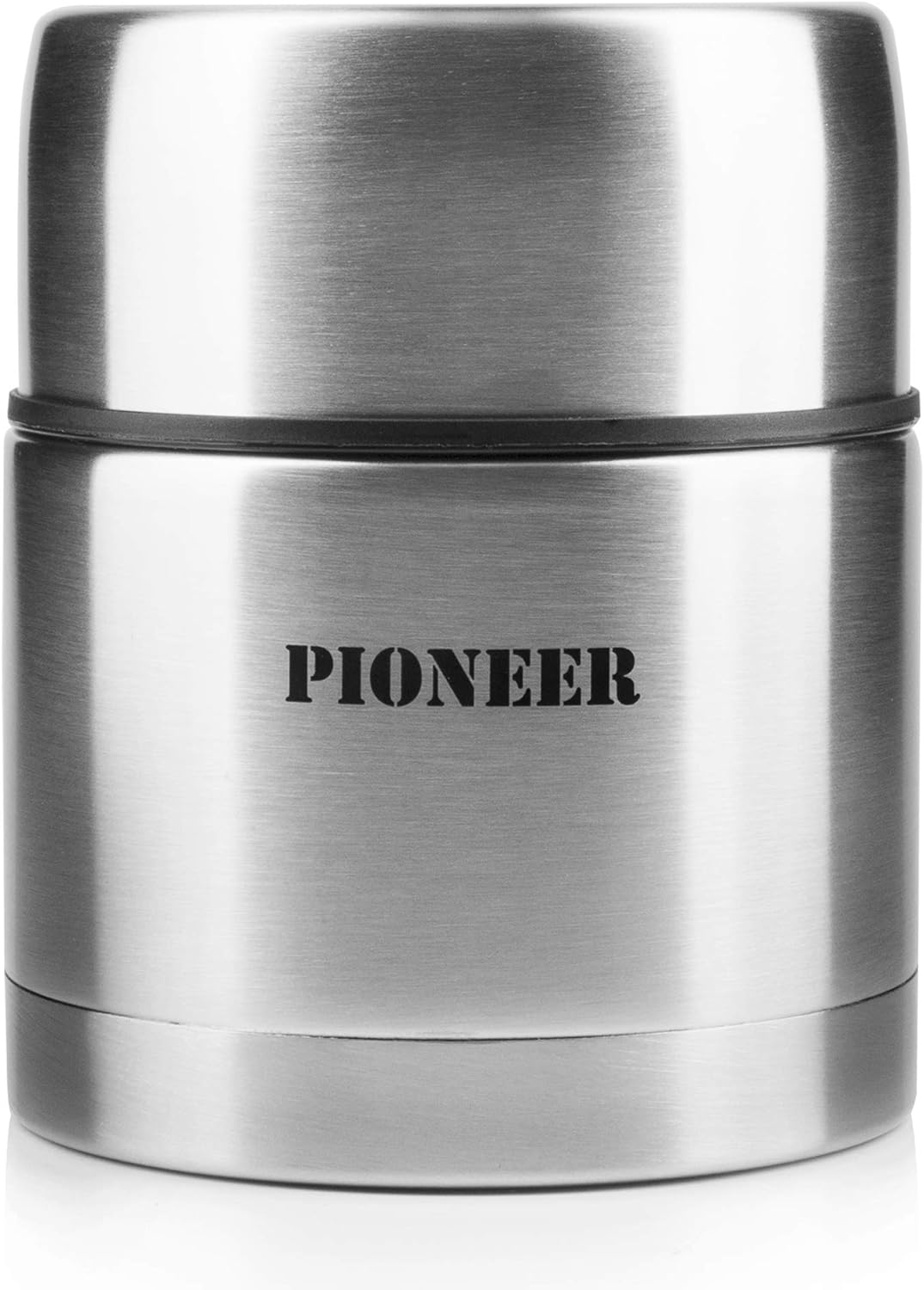Pioneer Thermo-Speisegefäss 0, 5 L Edelstahl Doppelwandig Isolier-Suppenbehälter 8 Stunden Heiss 24
