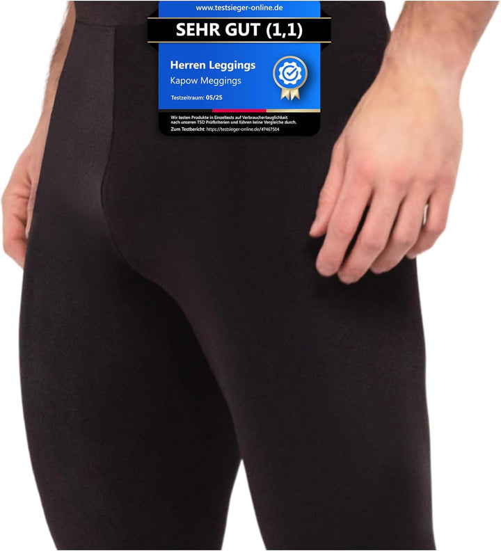 Kapow Meggings - Die originalen Männer-Leggings: Ideal für Fitness, Laufen, Mode, Festivals, Partys