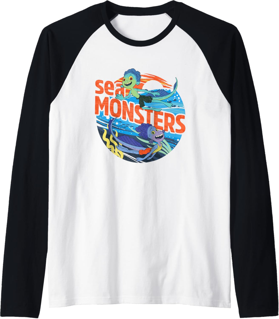 Disney Pixar Luca & Alberto Sea Monsters Raglan