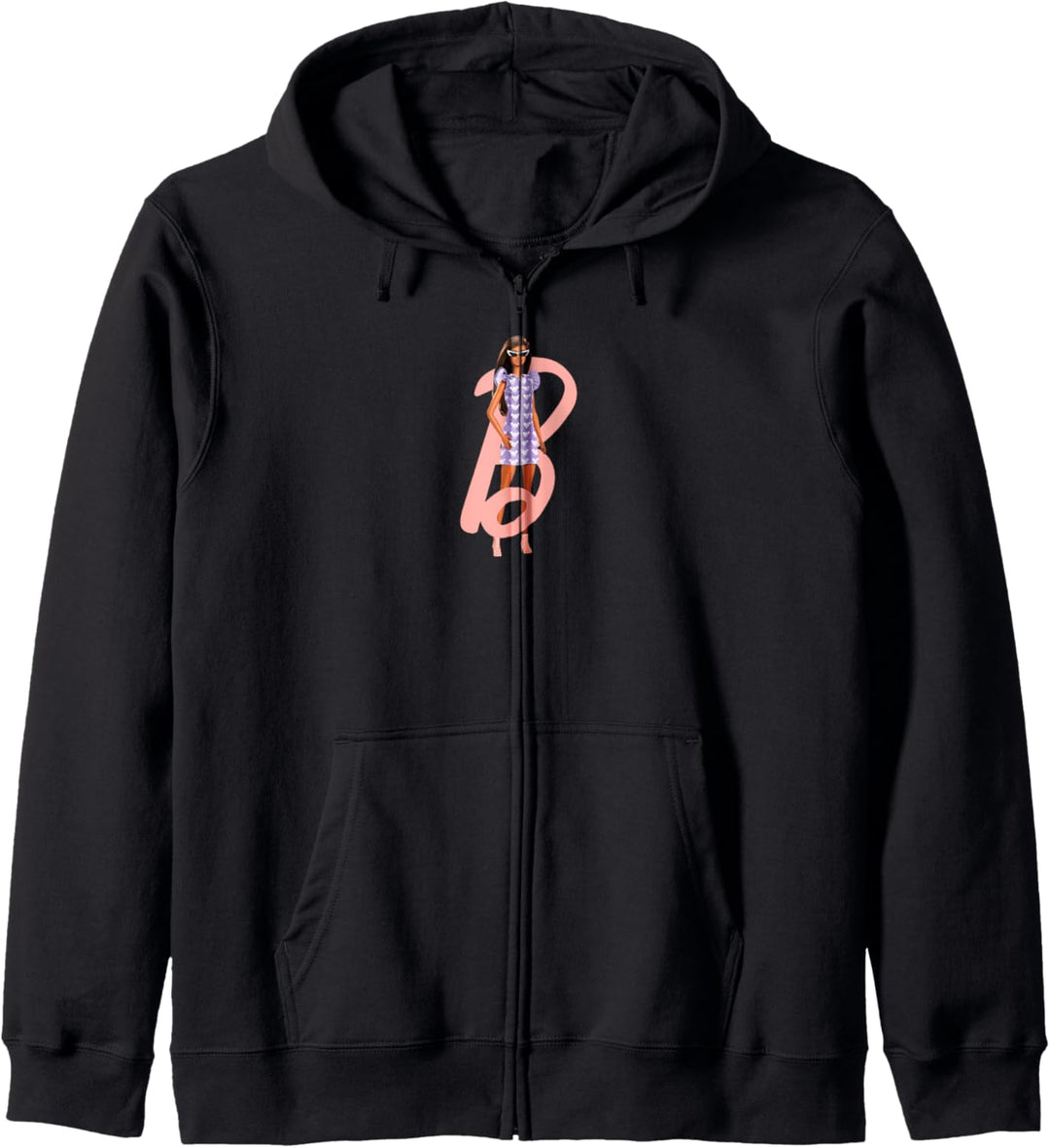 Offizielles Barbie Fashion Logo T-Shirt Kapuzenjacke