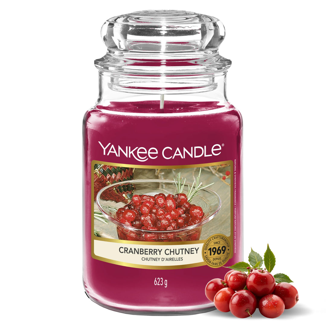 CLASSIC LARGE JAR CRANBERRY CHUTNEY - AMZ-EXCL, CRANBERRY CHUTNEY