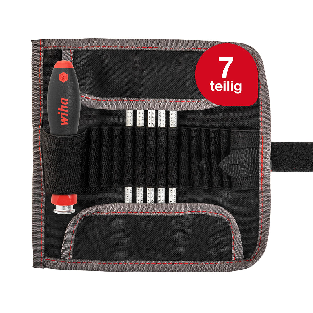 Schraubendreher mit Wechselklingen Set SYSTEM 4 Schlitz/Phillips, 7-tlg. inkl. Rolltasche (00616) va