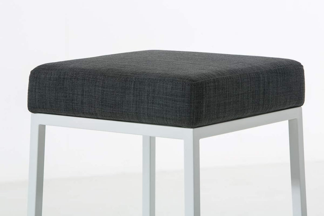 CLP Barhocker MONTREAL mit Stoffbezug I Tresenhocker mit einer Sitzhöhe von 85 cm I In verschiedenen