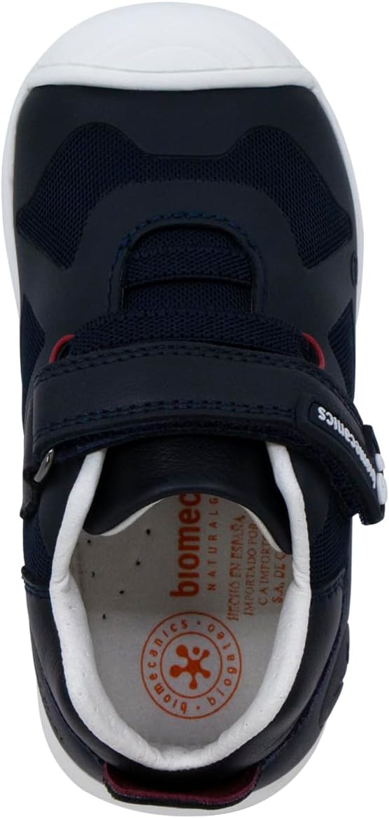 Biomecanics Leder-Turnschuhe 221003-A Navy, Marine