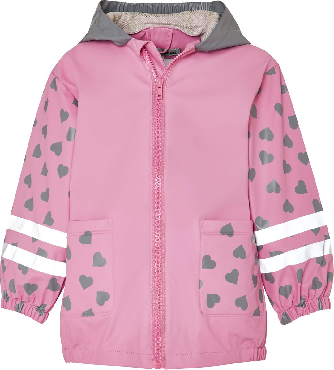Playshoes Unisex Kinder Regenjacke Wind-und wasserdicht Regenmantel Regenbekleidung 98 Katze, 98 Kat