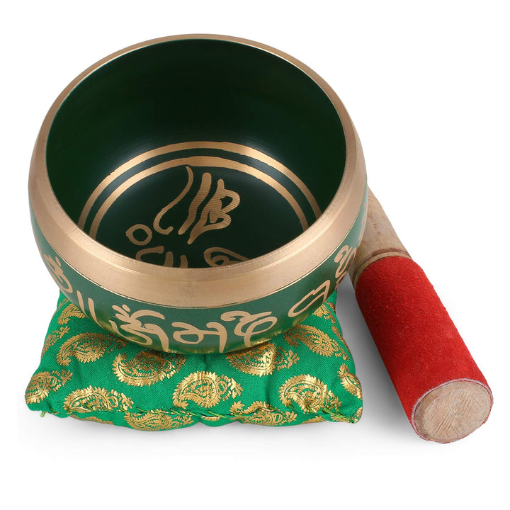 Tibetisches Klangschalen-Set – authentische Handarbeit für Meditation, Klangschale, Chakra, Yoga, Bu