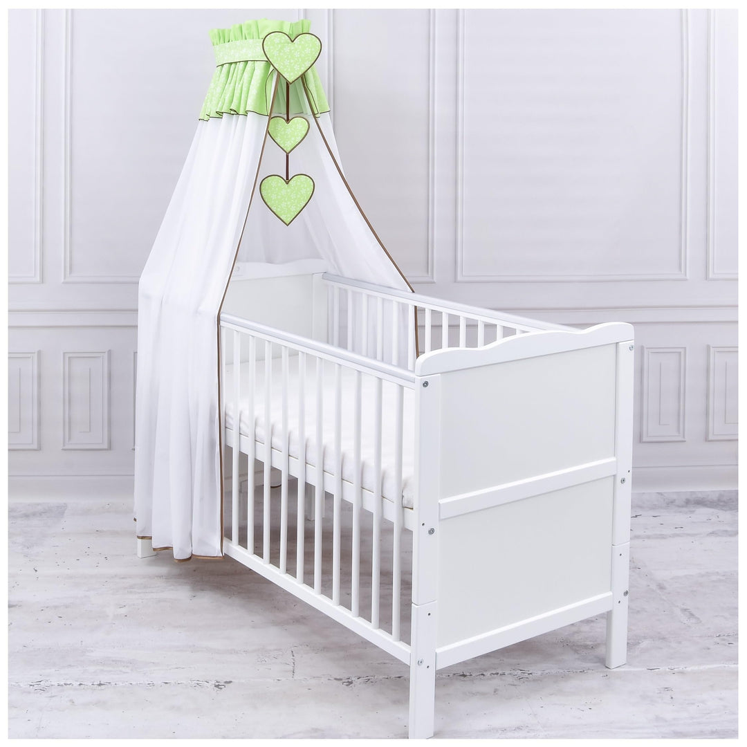 Generisch Baby Delux Babybett Himmel Betthimmel Chiffon Baldachin für Babybett Kinderbett Wiege Stub