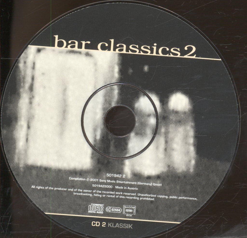 Bar Classics 2, Audio-CD