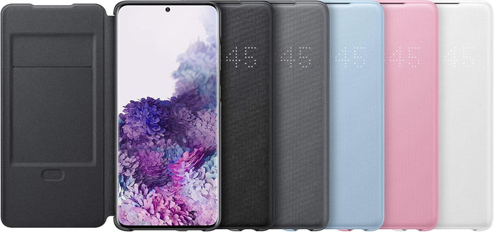 Samsung LED View Smartphone Cover EF-NG985 für Galaxy S20+ | S20+ 5G Handy-Hülle, LED-Anzeige, Karte