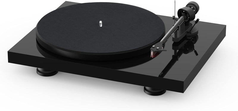 Pro-Ject Debut Carbon EVO, Audiophiler Plattenspieler mit Carbon Tonarm, elektronischer Geschwindigk