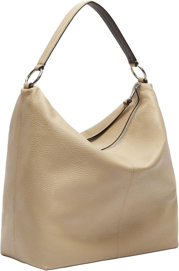 Liebeskind Berlin Damen Hobo L Natural, Natural