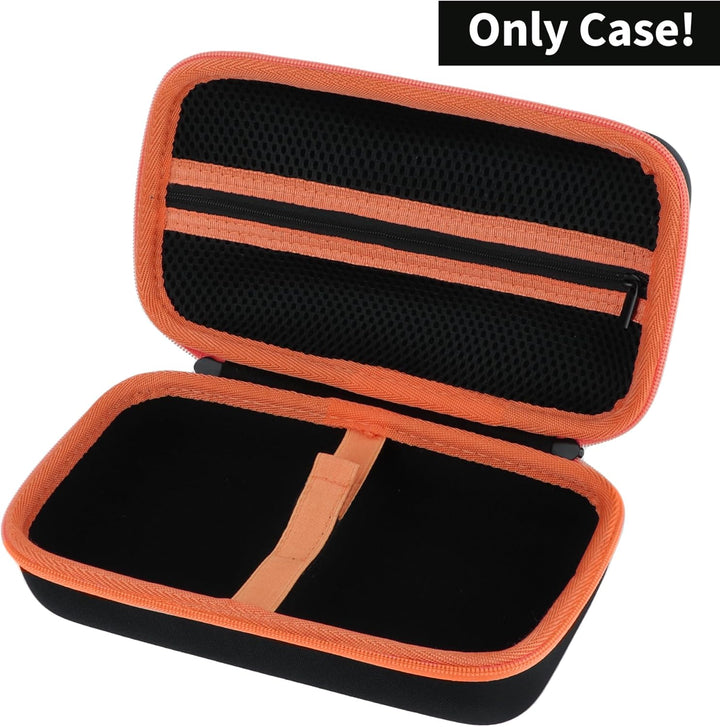 Hart Schutz Hülle Etui Tasche für Brother P-Touch PTH110 Monochrom Beschriftungsgerät (Schwarz + Ora