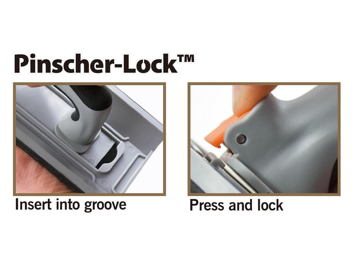 ROLLINGDOG Trockenbau-Eck-Handschleifer – 6 Stück Oxid-Mesh-Schleifpapier für Eckwandreinigung und P