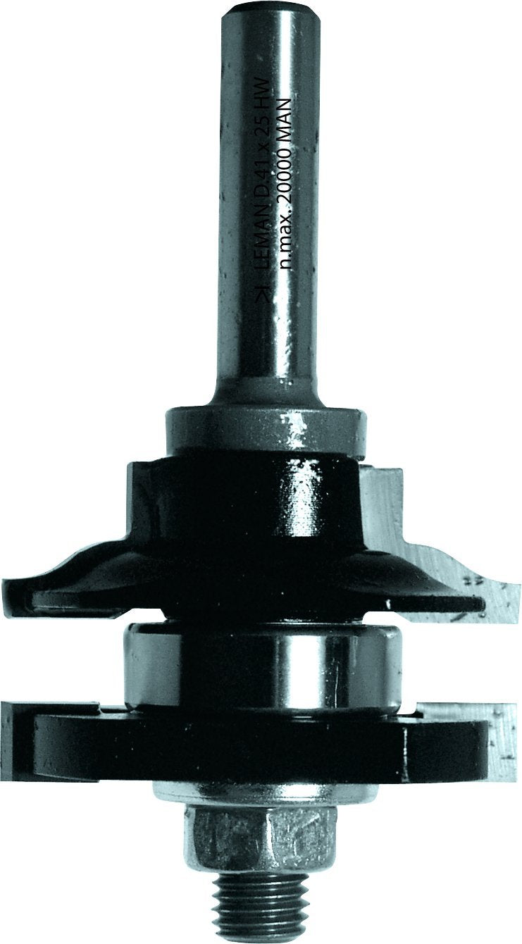 Leman 4398.700.03 Strähnen Profil/gegenprofil N ° 3 HM Ø 41 mm gelesen 25 mm mit Guide, blau, 4398.7