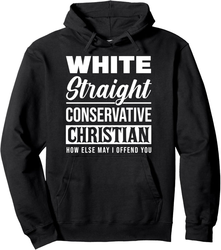 Gerade konservative christliche Politik Bürgerrechte stimmen Pullover Hoodie