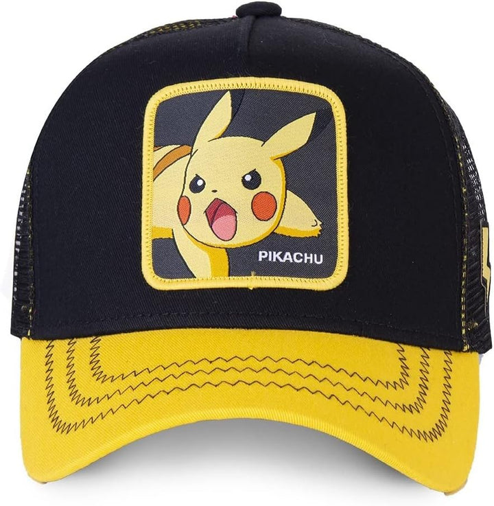 Capslab Unisex-Adult CL-PKM2-3-PIK6 Cap, Beret, Black, One Size