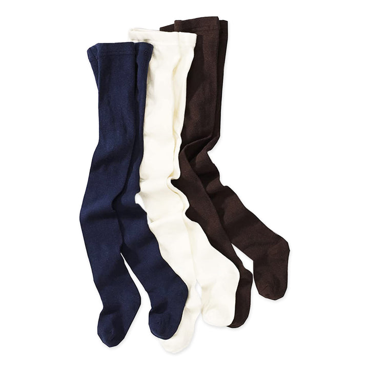 wellyou - Kinder Strumpfhosen Mädchen & Jungen - 3er Set Baby-Strumpfhosen mit Muster - bunte Baumwo
